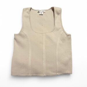 Tan Crop Top